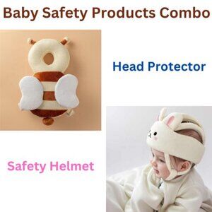 Baby Head Protector & Safety Helmet for Kid Combo Pack1 Combo Pack